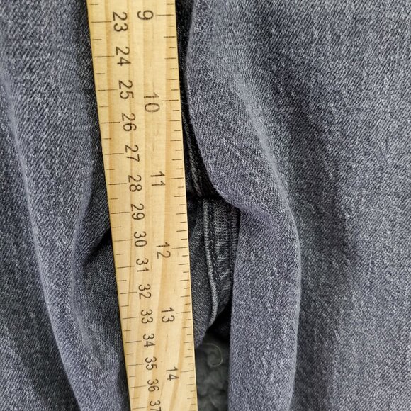 Old Navy Jeans Womens 18 Petite Gray High-Rise Vintage Slim Denim - Picture 5 of 9